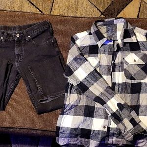 Boys size 14 outfit